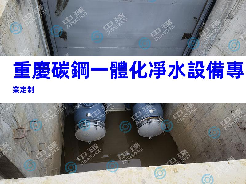 重慶碳鋼一體化凈水設備專業定制